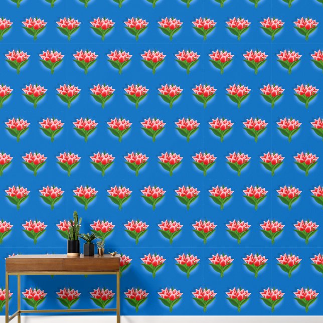 Papier peint Fleurs Tulip (Couloir)