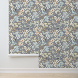 Papier Peint Fleurs vintages Feuilles Berries Succursales Cool 