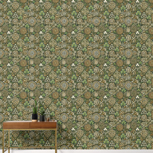 Papier Peint Floraison Celtique