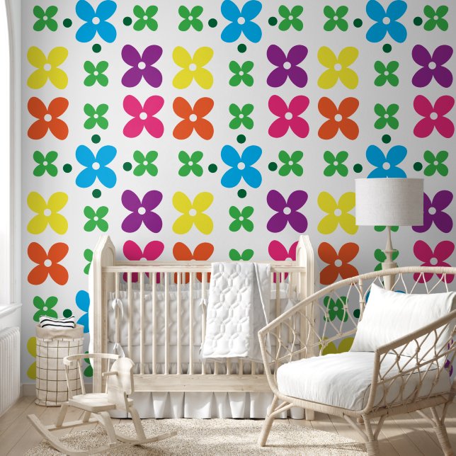 Papier Peint Floral (Enfants)