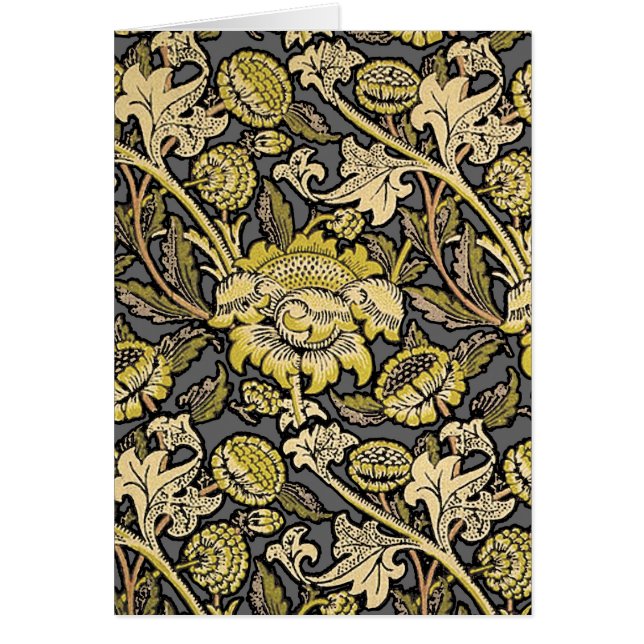 Papier peint floral Arts & Crafts William Morris W (Devant)
