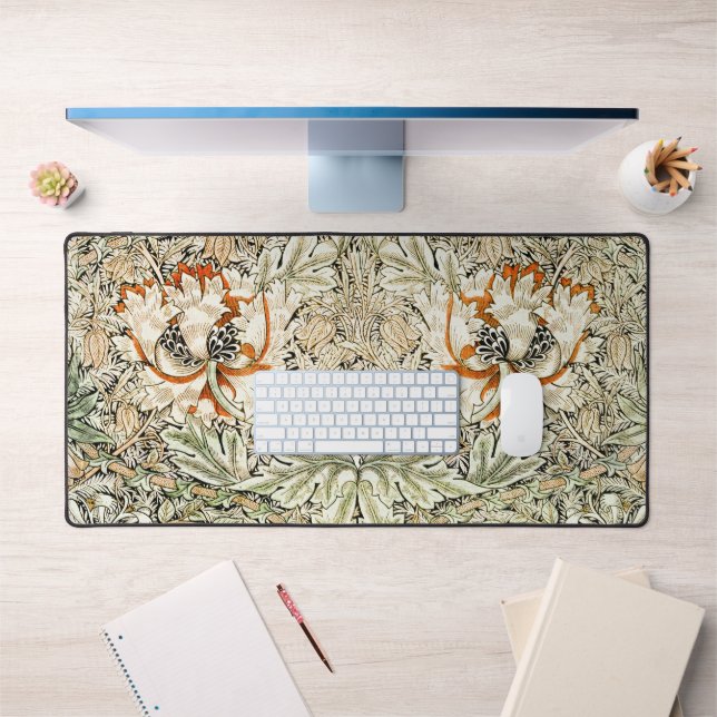 Papier peint floral Chèvrefeuille de William Morri (Bureau 1)