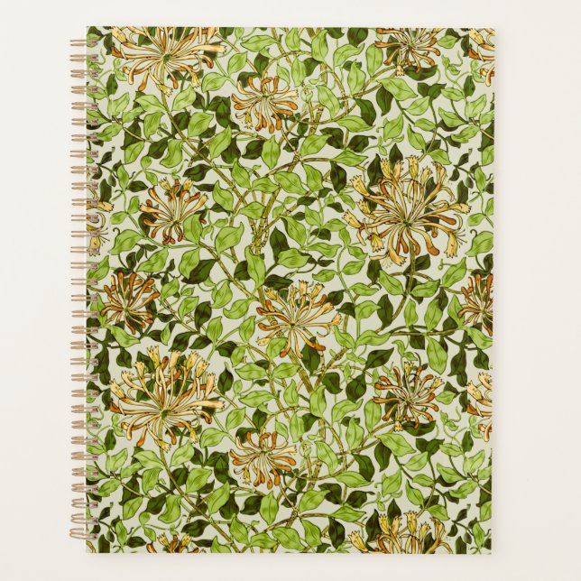 Papier peint floral Chèvrefeuille miel de William  (Devant)