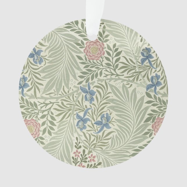 Papier peint floral de William Morris Larkspur (devant)