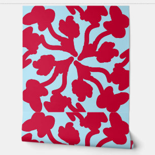 Papier peint floral magenta "Ratti_Creative_Arts"