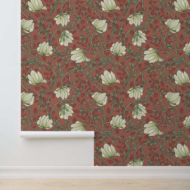Papier peint floral Morris Garden  (Application)