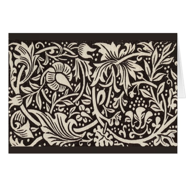 Papier peint floral Narcisse de William Morris (Devant horizontal)