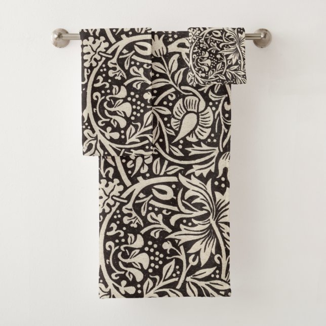 Papier peint floral Narcisse William Morris (En situation)