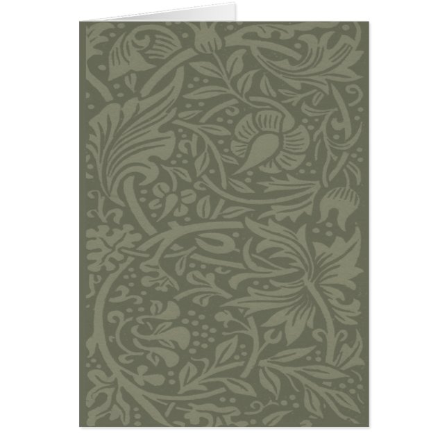 Papier peint floral Narcisse William Morris (Devant)