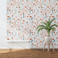 Floral scandinave