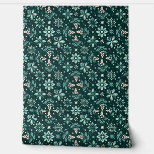 Papier Peint Floral Symphony Motif