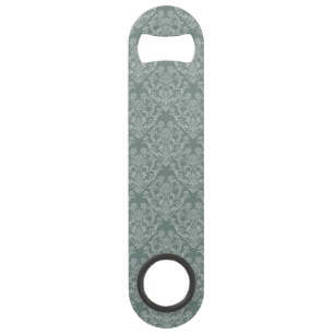 Papier peint floral vert