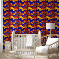 Flore byzantine fleur regal motif chic