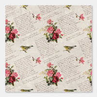 Flore classique | Poème de beauté | Oiseaux élégan