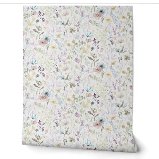 Papier Peint Flore printanière de la faune et de la flore