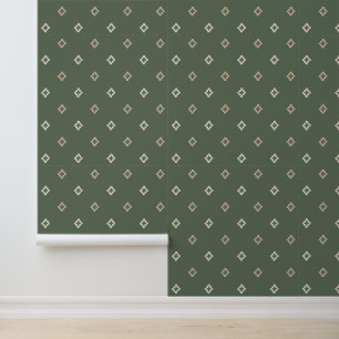 Papier Peint Flore vert Sage