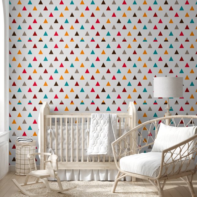 Papier Peint Fond d'écran - Armoire de sommet Triangles géométr (Enfants)