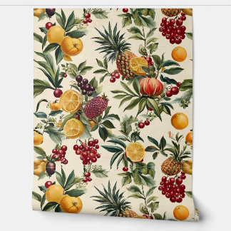 Papier Peint Fond d'écran de fruits exotiques - Décor tropical