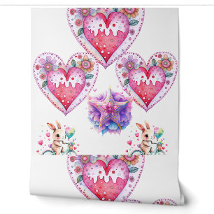 Papier Peint Fond d'écran de la Saint-Valentin romantique - Thè