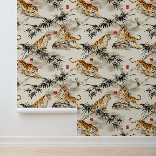 Papier Peint Fond d'écran du tigre (Application)