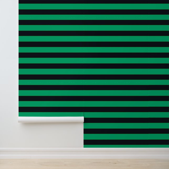 Papier Peint Fond d'écran Emerald & Black Horizontal - Personna (Application)