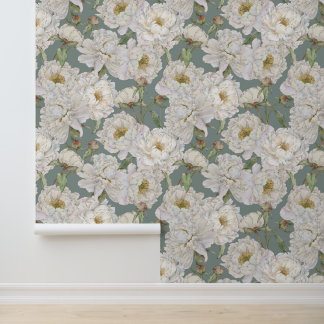 Papier Peint Fond d'écran floral romantique et élégant