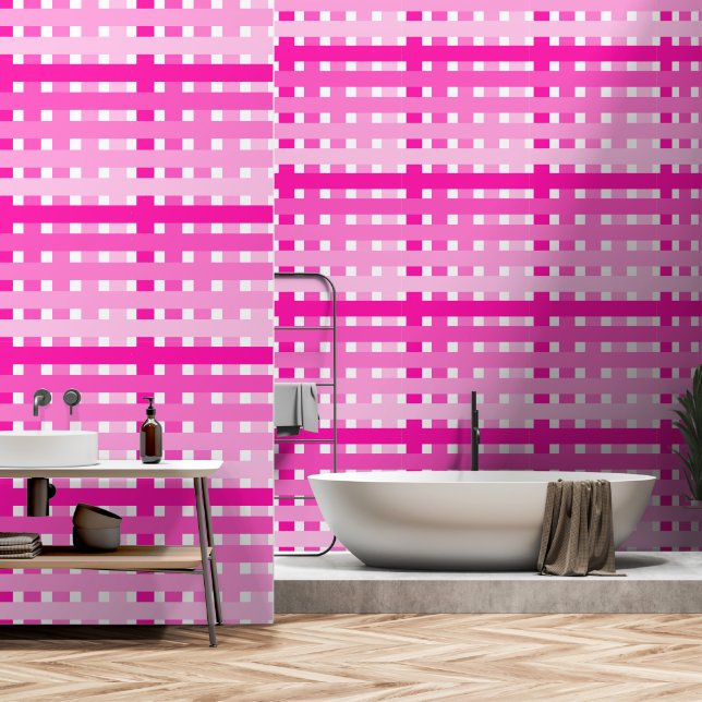 Papier Peint Fond d'écran rose avec dégradé de couleurs (Salle de bain)