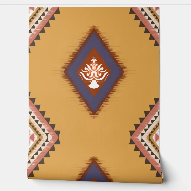 Papier Peint Fond d'écran Western Aztec (Déroulement)