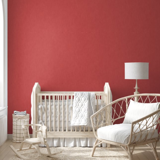 Papier Peint Fond rouge visuel calme et simple à texture (Enfants)