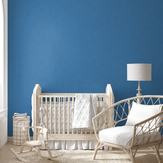 Papier Peint Fond texturé bleu simple et calme (Enfants)