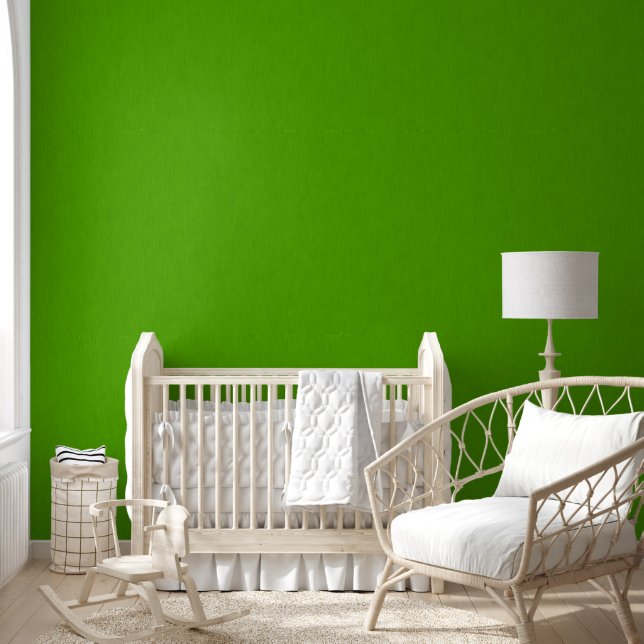 Papier Peint Fond vert citron texturé calme et simple (Enfants)