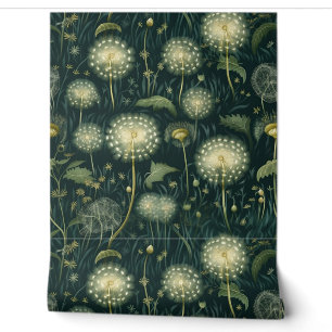 Papier Peint Forêt de Dandelion mystique florale