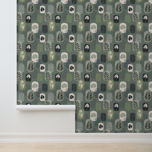 Papier Peint Forêt de pluie Boho 2 (Application)