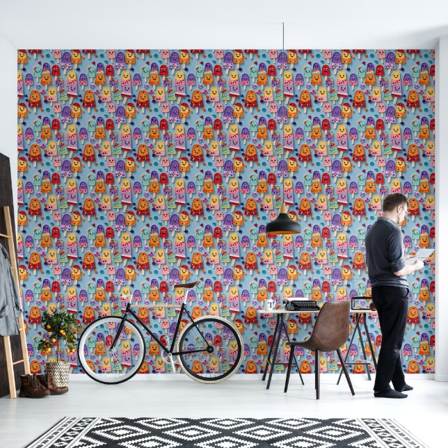 Papier Peint Frosty Fun et Jouer I (Salon)