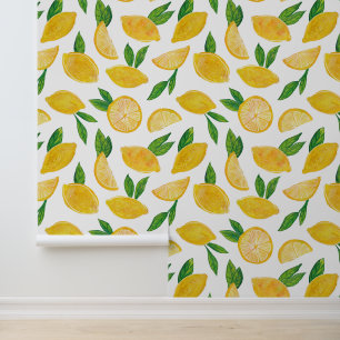 Papier Peint Fruit de citron agrume