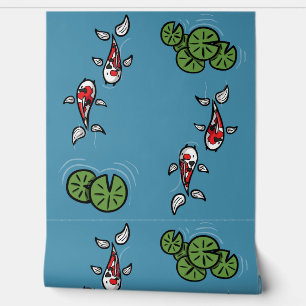 Papier Peint Fuku et Heiwa le Koi