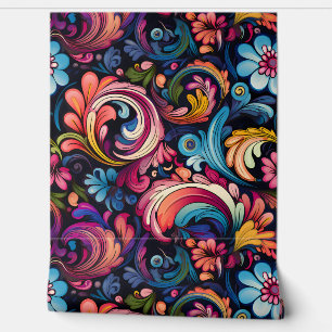 Papier Peint Funkadelic floral