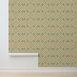 Papier Peint Géométrie verte