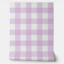 Gingham à carreaux violet doux – Cottage pastel do