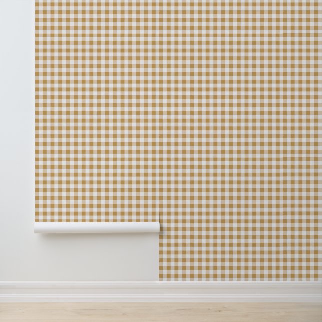 Papier Peint Gingham Bohème (Application)
