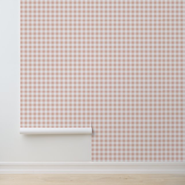 Papier Peint Gingham Bohème (Application)