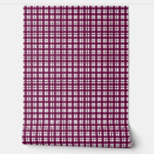 Gingham Indien 1 Bourgogne