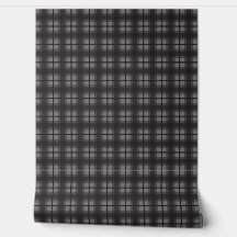 Gingham Indien - Noir Attrayant