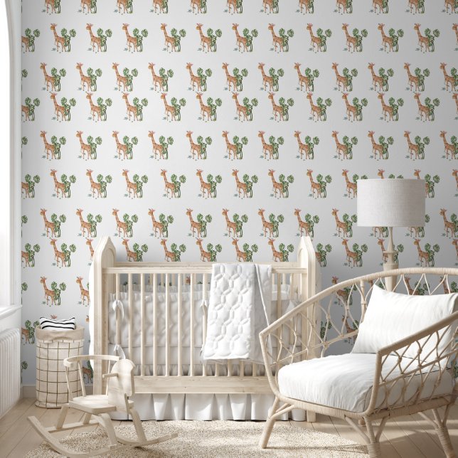 Papier Peint Girafe Mignonne (Enfants)