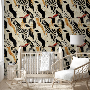 Papier Peint Giraffe Poster de animal Digital Paps Motif