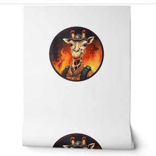 Papier Peint Giraffes de la brigade des pompiers