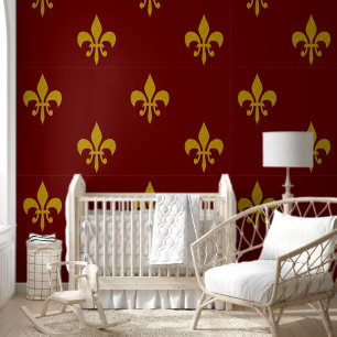 Papier Peint Golden Lily - luxe royal 2a