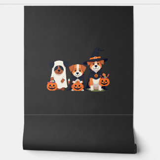 Papier Peint Golden Retriever Fantôme Halloween Trick Or Treat