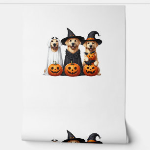 Papier Peint Golden Retriever Ghost Halloween Amoureux de les c