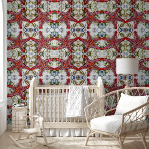 Papier Peint Grand étoile rouge